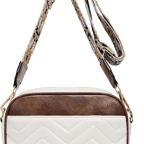 Elegant Women's Crossbody Bag - Waterproof PU Leather with Adjustable Strap - Picture 1 of 5